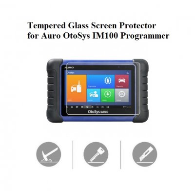 Tempered Glass Screen Protector for Auro OtoSys IM100 Programmer